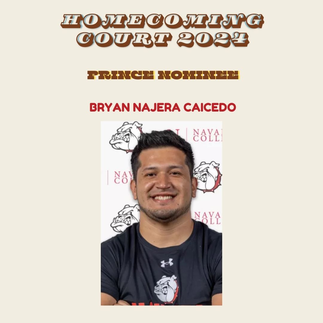 image of Homecoming Court Prince Nominee Bryan Caicedo